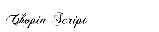 chopin script font free download for mac